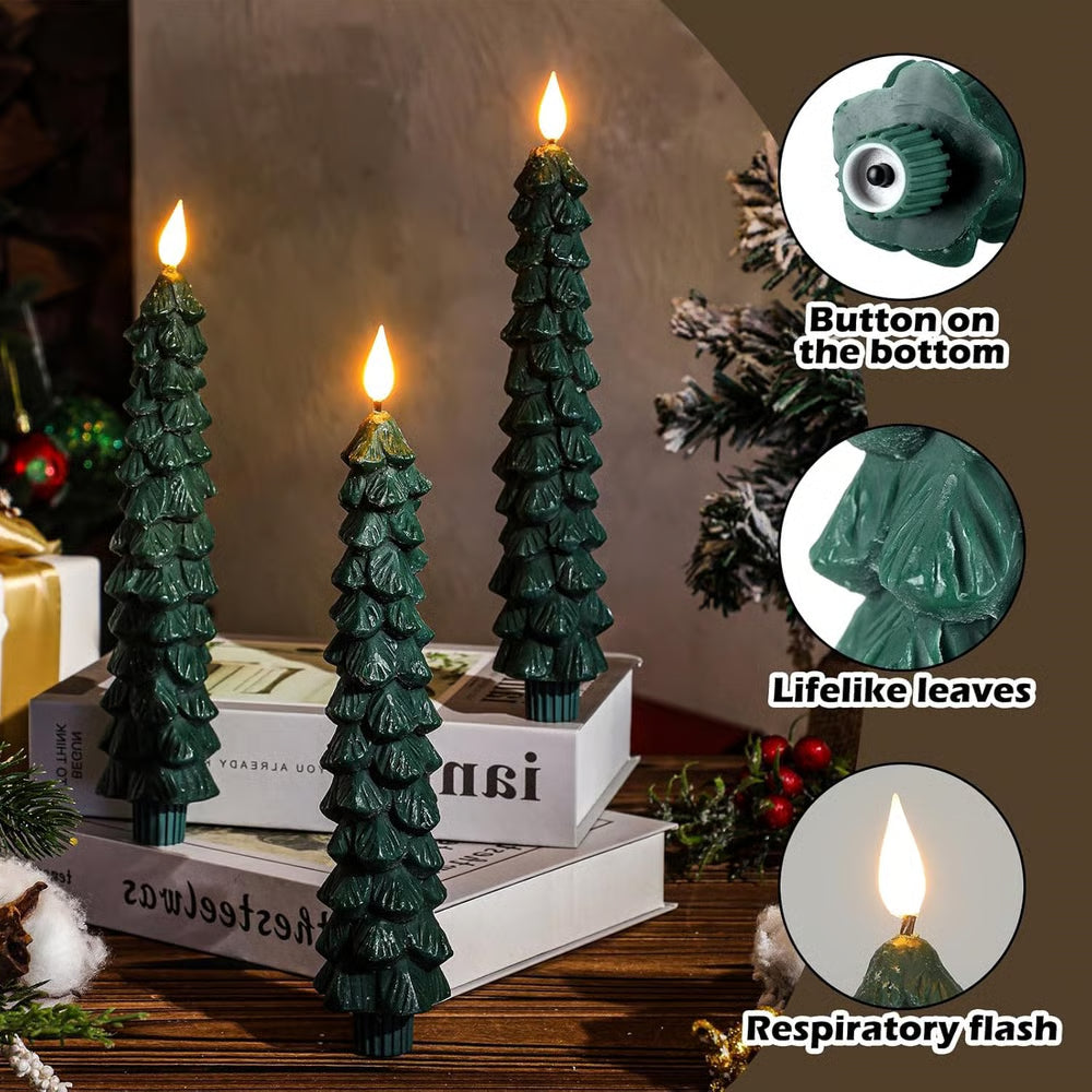 Christmas Tree Flameless Candles