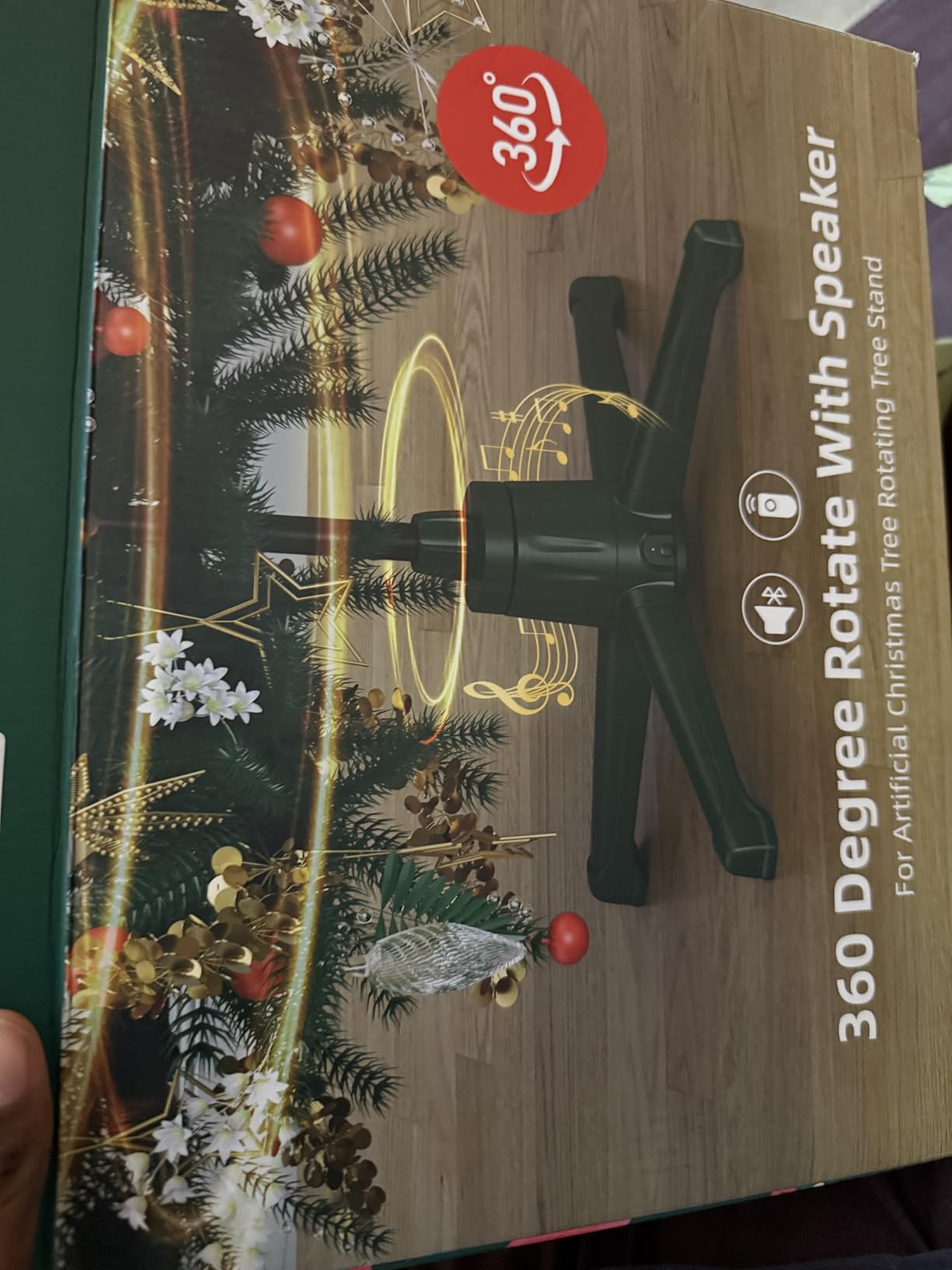 🎄Musical 360° Rotating Tree Stand🎄