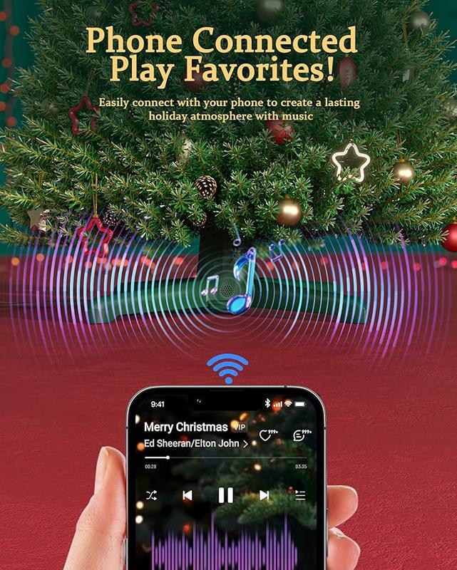 🎄Musical 360° Rotating Tree Stand🎄