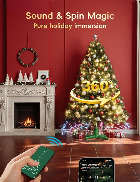 🎄Musical 360° Rotating Tree Stand🎄