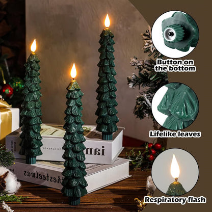 Christmas Tree Flameless Candles