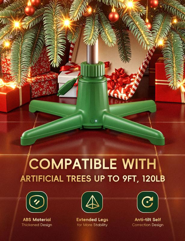 🎄Musical 360° Rotating Tree Stand🎄