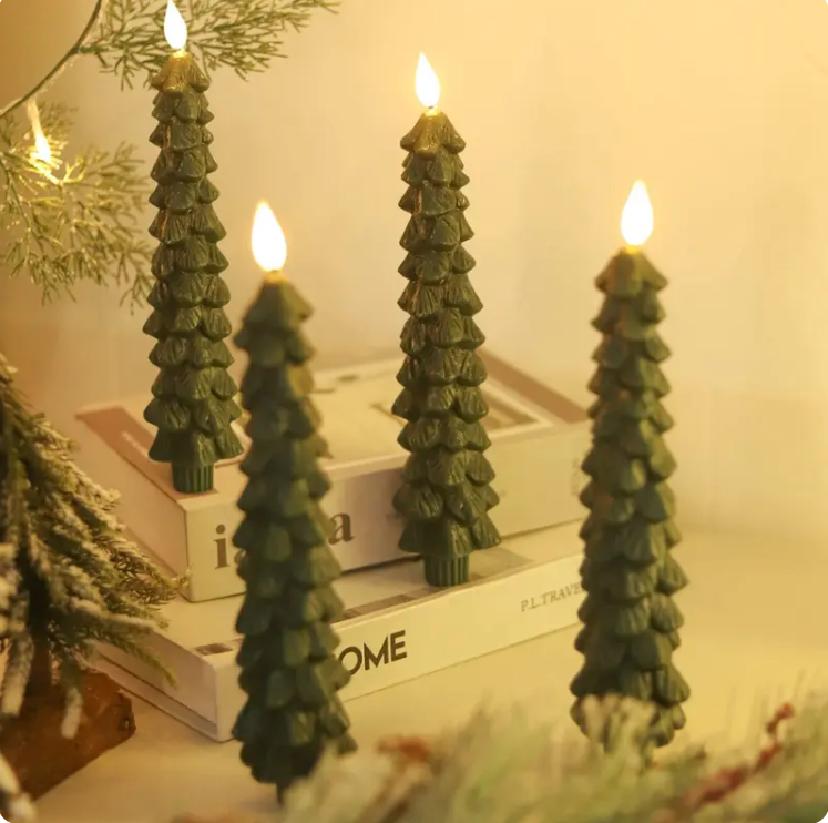 Christmas Tree Flameless Candles