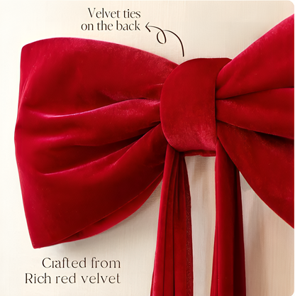 Giant 6ft Velvet Bow